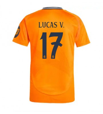 Real Madrid Lucas Vazquez #17 Bortatröja 2024-25 Kortärmad